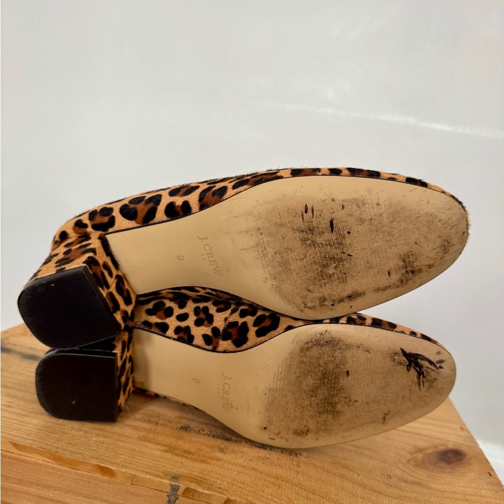 J Crew Leopard Print Women's Shoes - Picture 6 of 6